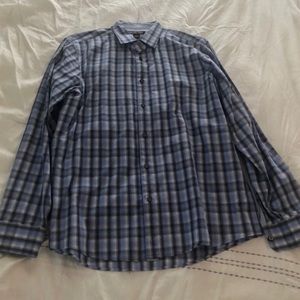 Michael Kors Blue Button Down Shirt